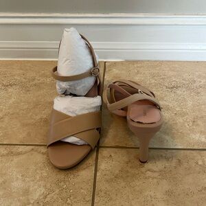 Never worn Taryn Rose heeled Sandals